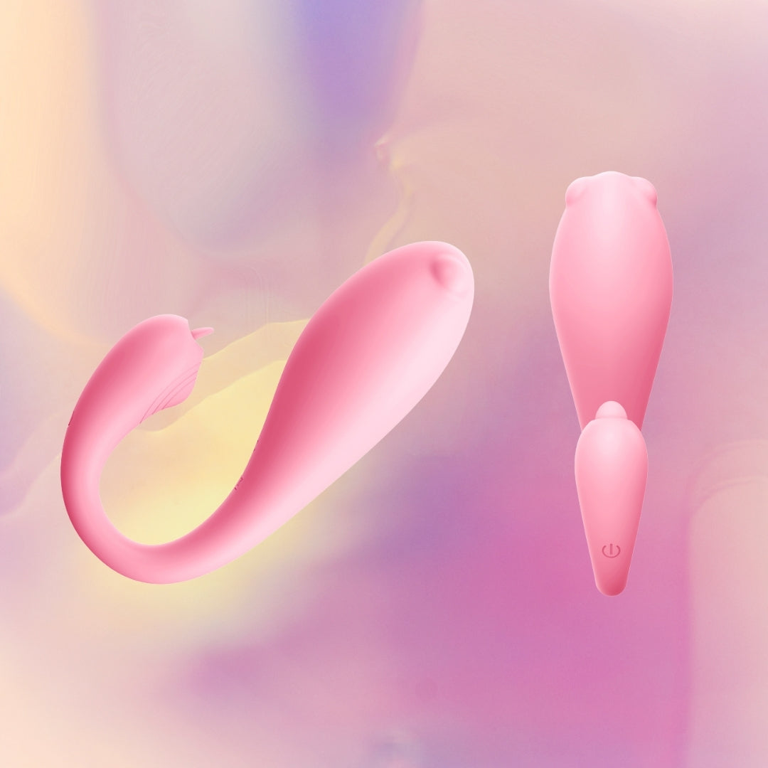 "Little Dragonfly" Smart Vibrator, Automatic heating (App control ver.)