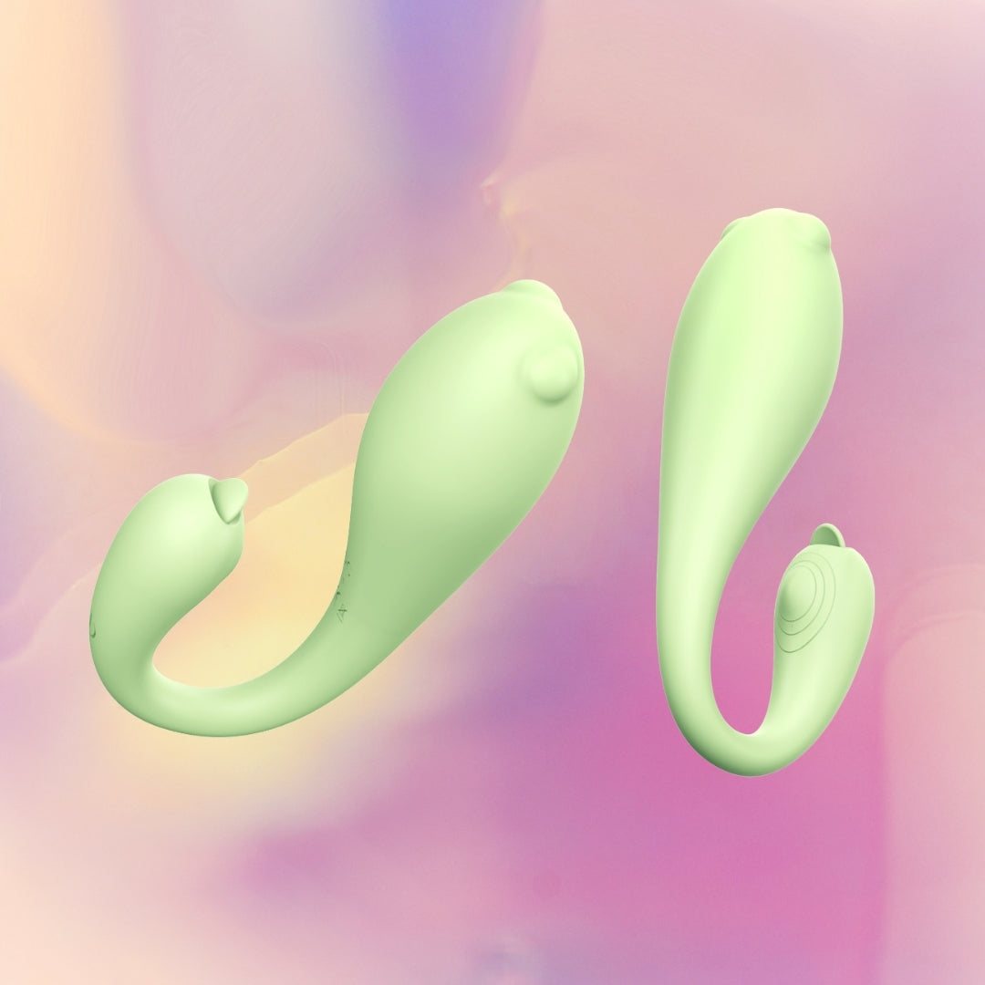 "Little Dragonfly" Smart Vibrator, Automatic heating (App control ver.)