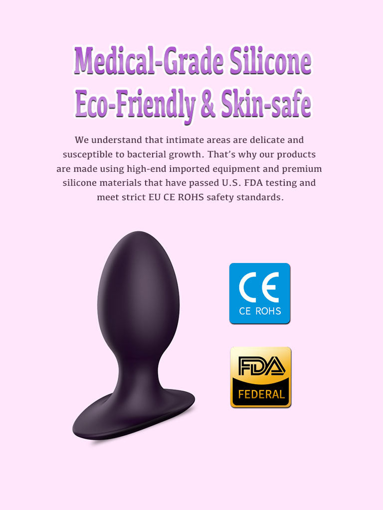 "Pisces" Silicone Anal Plug