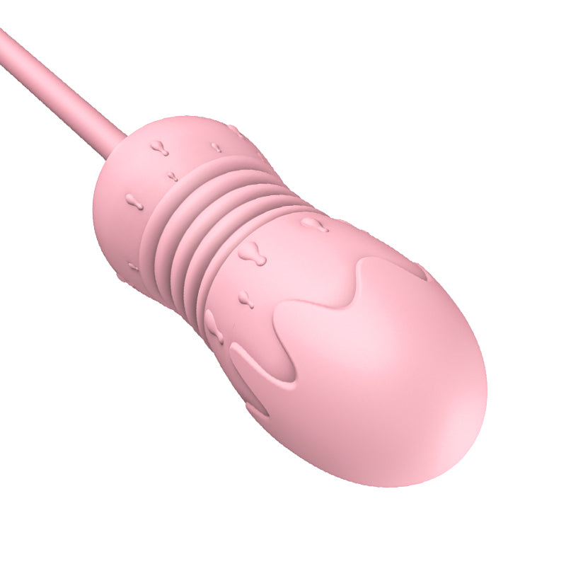 "Honey Love" Thrusting & Vibrating Egg with Remote