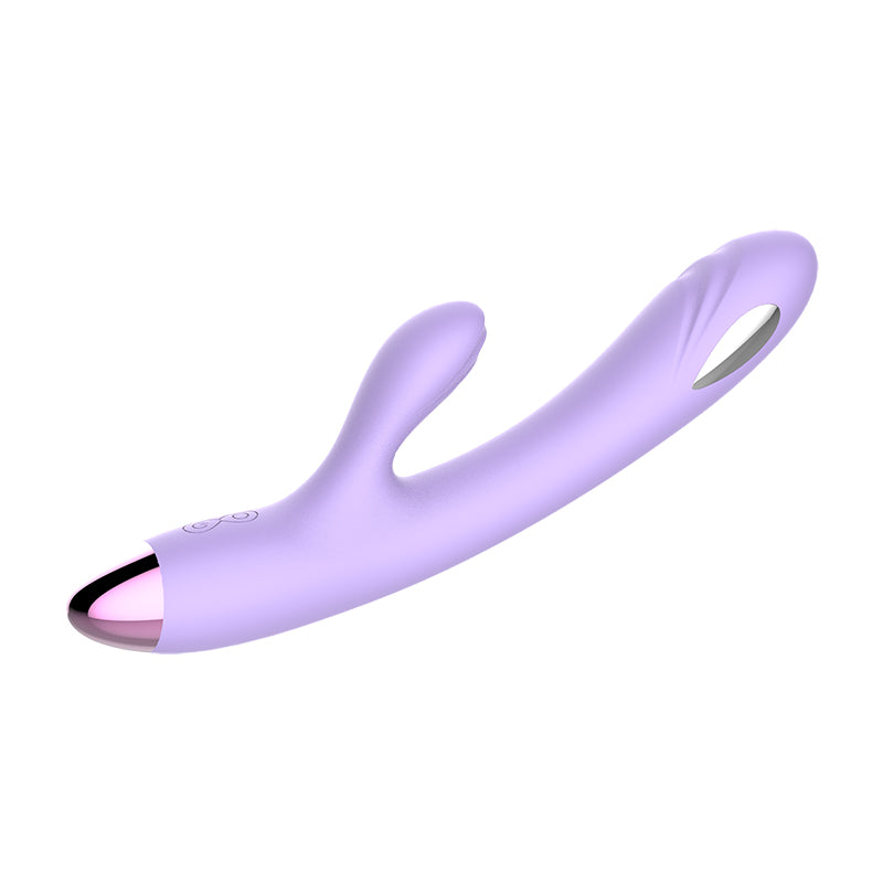 "Purple Elf" E-Stim Rabbit Vibrator (App control version available)