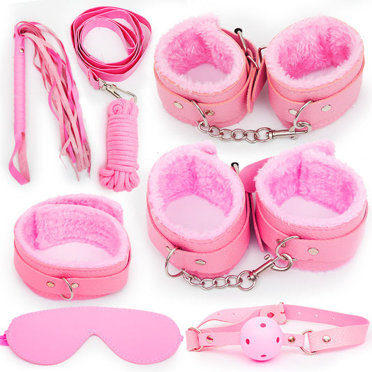 7-Piece Bondage Set – Playful Pink Edition