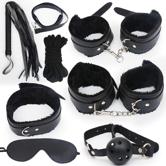 7-Piece Bondage Starter Kit – Classic Black
