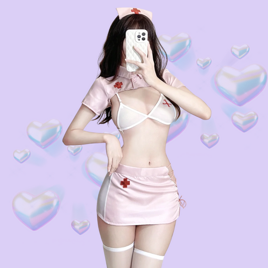 Tempting Nurse Lingerie Set