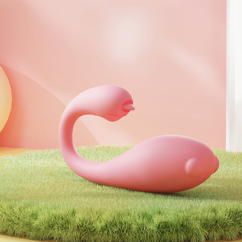 "Little Dragonfly" Smart Vibrator, Automatic heating (App control ver.)