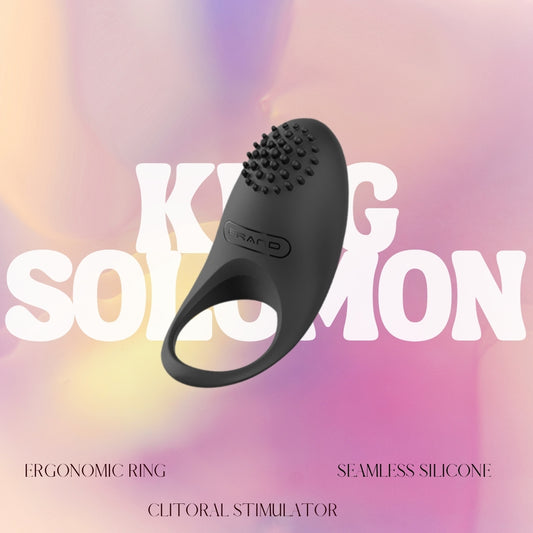 "King Solomon" Vibrating Cock Enhancing Ring