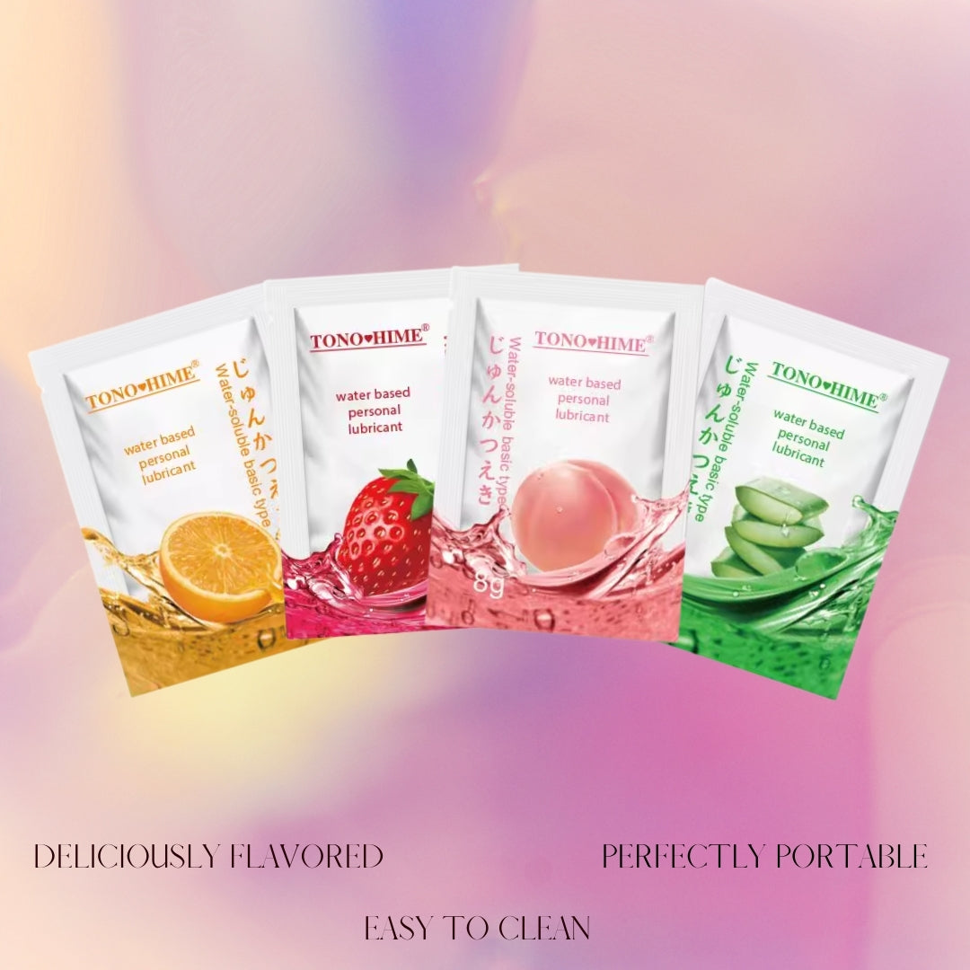 TONO HIME "Fruit Kiss" Flavored Lubricant Sachets 8g [5pcs]