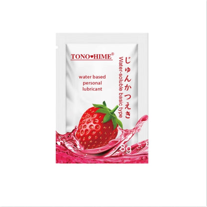 TONO HIME "Fruit Kiss" Flavored Lubricant Sachets 8g [5pcs]