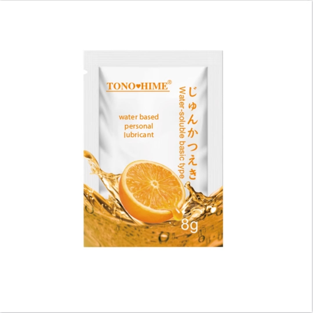 TONO HIME "Fruit Kiss" Flavored Lubricant Sachets 8g [5pcs]
