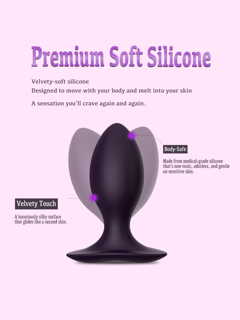 "Pisces" Silicone Anal Plug