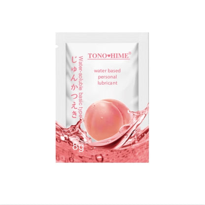 TONO HIME "Fruit Kiss" Flavored Lubricant Sachets 8g [5pcs]