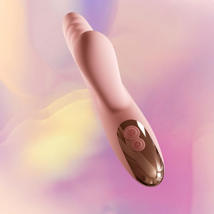 6D Rabbit Vibrator with Wriggling & Suction – Serpent's Kiss