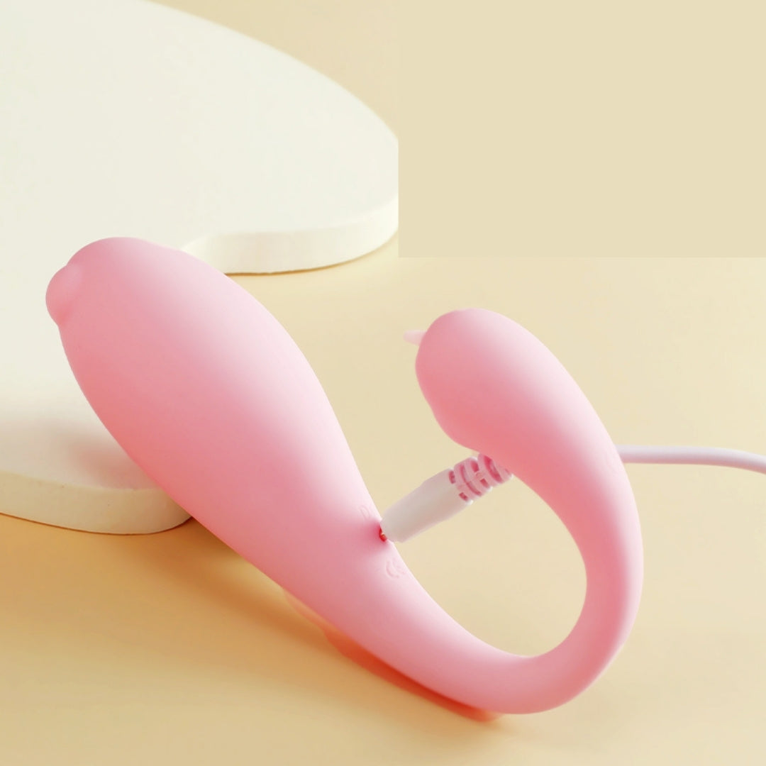 "Little Dragonfly" Smart Vibrator, Automatic heating (App control ver.)