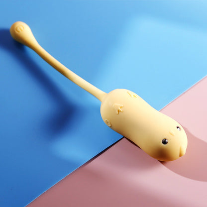 "Jumping Chick" E-Stim & Vibrating Bullet  (App control version available)