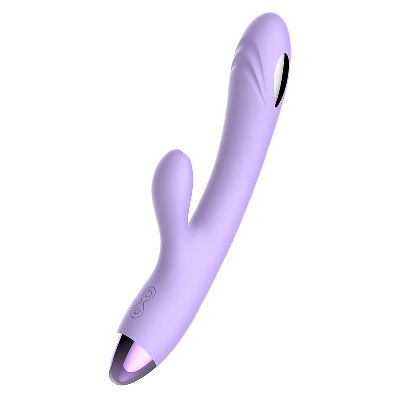 "Purple Elf" E-Stim Rabbit Vibrator  (App control version available)